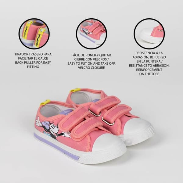 Lasten rennot kävelykengät Minnie Mouse Pinkki - 30