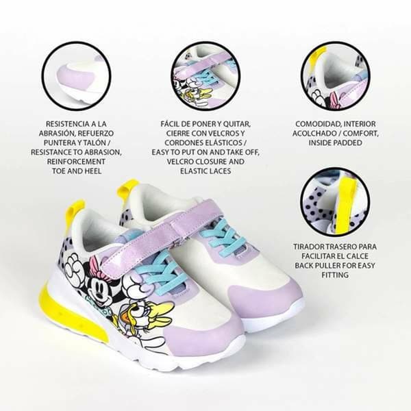 LED joggesko Minnie Mouse