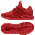 Pikkukuva 5 / 10: Lasten rennot kävelykengät Adidas Originals Tubular Radial Punainen - 39
