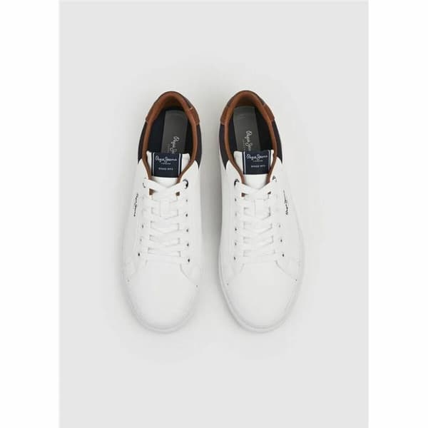 Lasten urheilukengät Pepe Jeans Kenton Court Valkoinen - 37