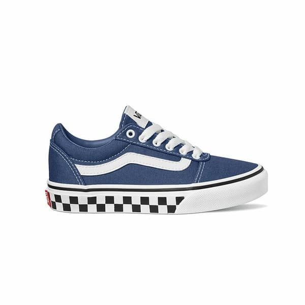 Kondisko til Børn Vans Ward YT Checker Sidewall Stv Blå - 30