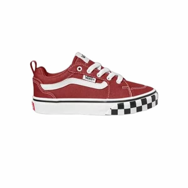 Kondisko til Børn Vans Filmore Check Bumper Dark Mørkerød - 38