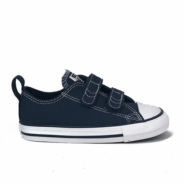 Lasten rennot kävelykengät Converse Chuck Taylor All Star Laivastonsininen Velcro - 22