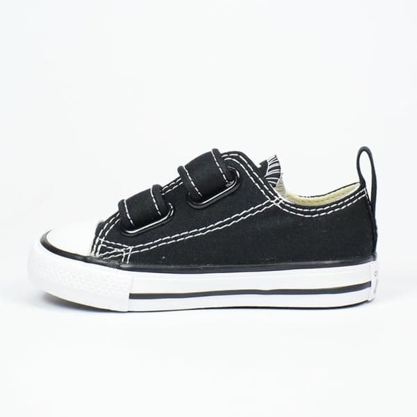Lasten rennot kävelykengät Converse Chuck Taylor All Star Musta Velcro - 21