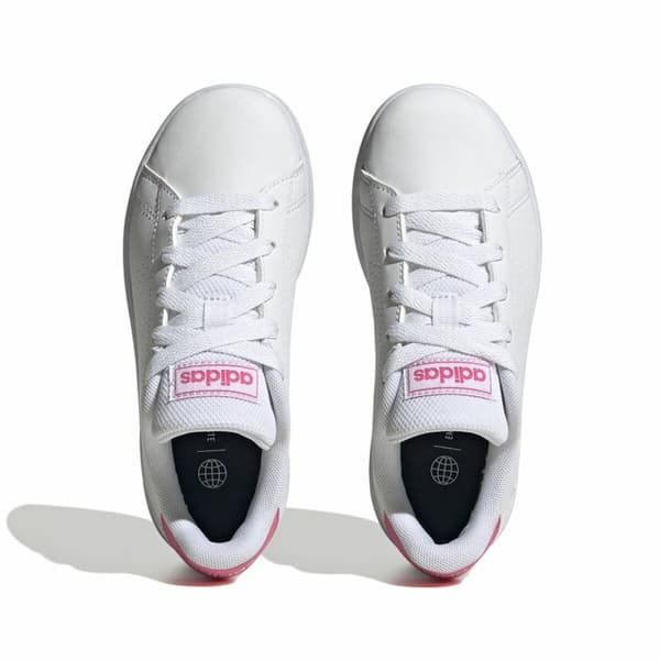 Lasten rennot kävelykengät Adidas Advantage Infantil Valkoinen - 29