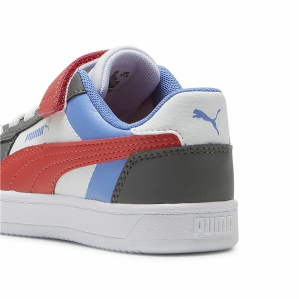 Kondisko til Børn Puma Caven 2.0 Block Cool Hvid Grå - 30