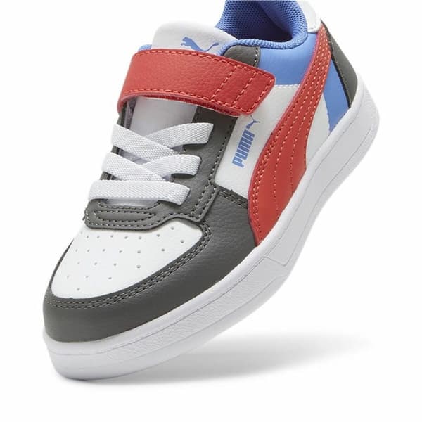Kondisko til Børn Puma Caven 2.0 Block Cool Hvid Grå - 30