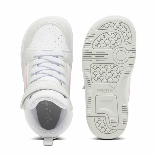 Sportskor Casual Barn Puma Rebound V6 Mid Infantil Vit - 20