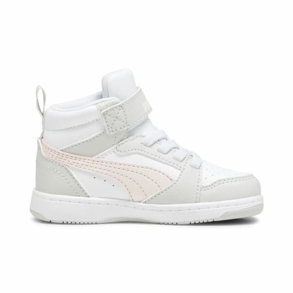 Sportskor Casual Barn Puma Rebound V6 Mid Infantil Vit - 20