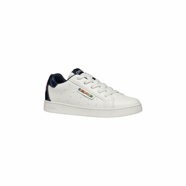 Sportskor Casual Geox Eclyper Vit Marinblå - 28