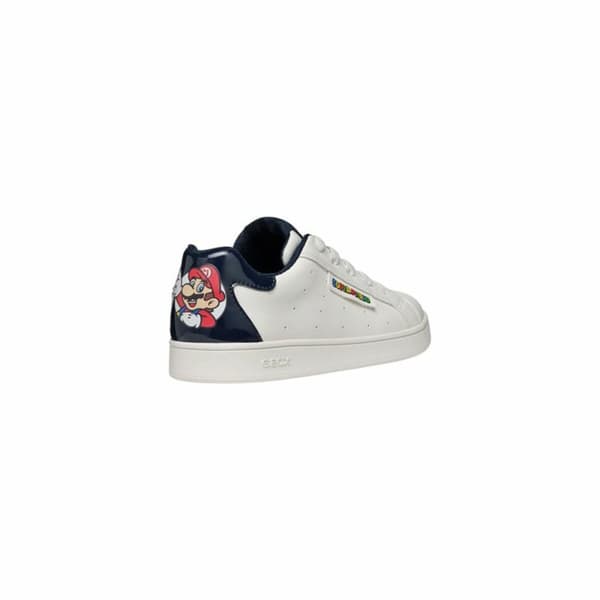 Sportskor Casual Geox Eclyper Vit Marinblå - 28