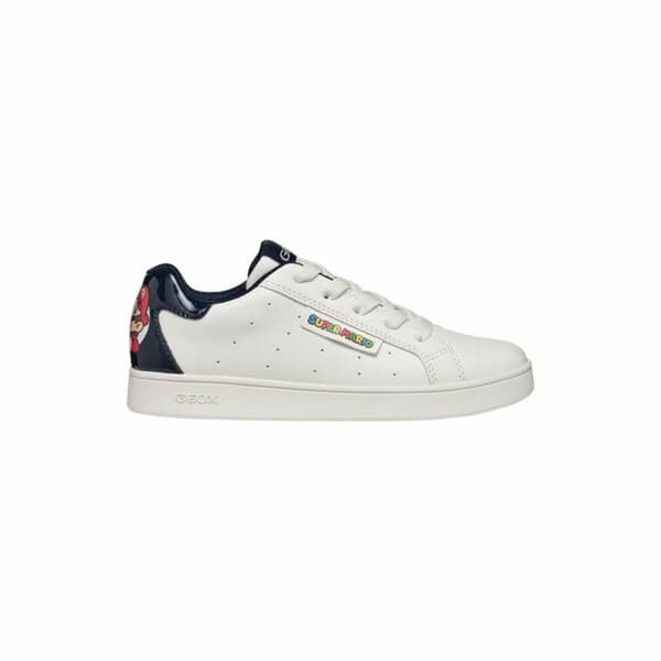 Sportskor Casual Geox Eclyper Vit Marinblå - 28