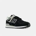 Pikkukuva 5 / 6: Lasten urheilukengät New Balance 574 Core Hook Loop Musta - 30