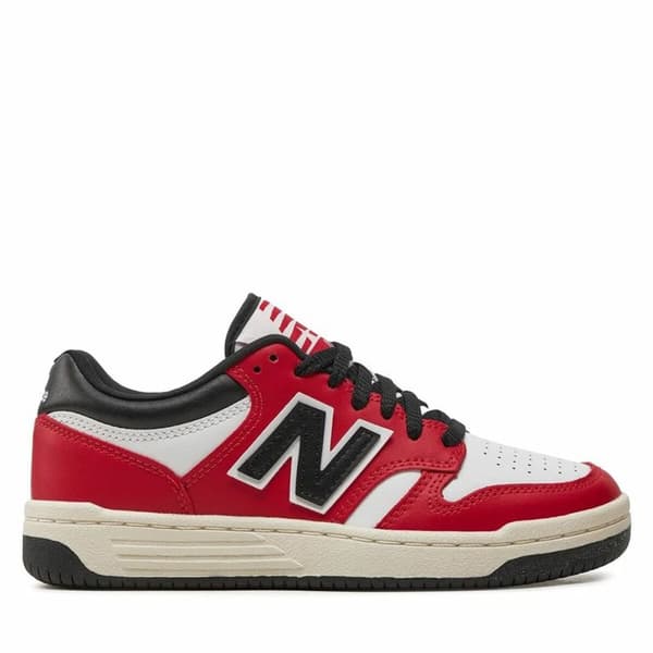 Lasten urheilukengät New Balance 480 Valkoinen Punainen - 37