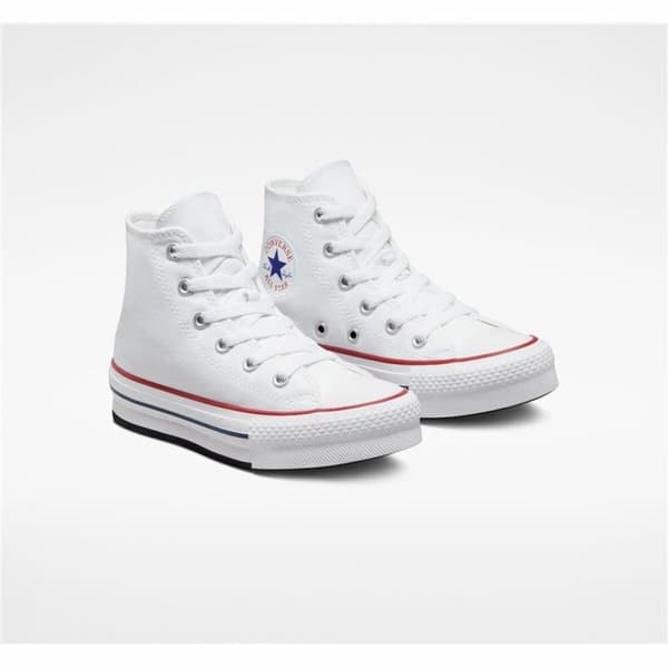 Kondisko til Børn Converse All-Star Lift High Hvid - 27