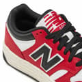 Miniatyrbillede 4 af 6: Sportssko til børn New Balance 480 Hvid Rød - 38