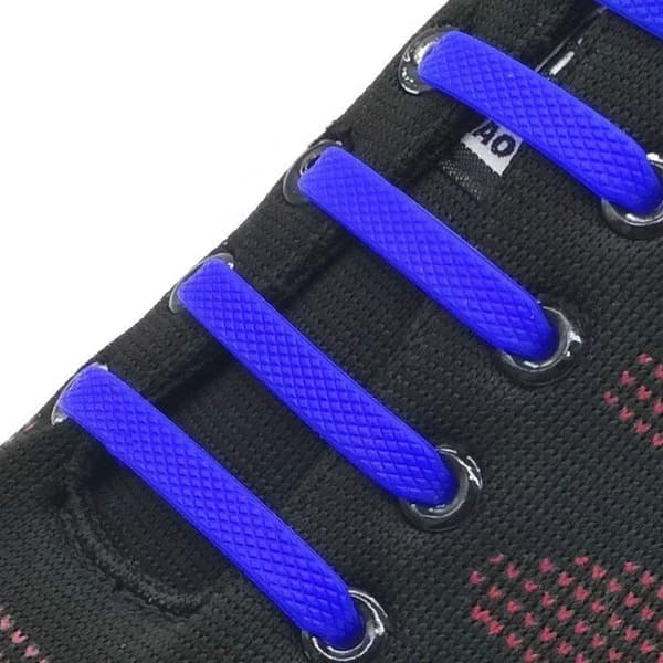 Elastiske Silikone Snørebånd Unisex - Hvide