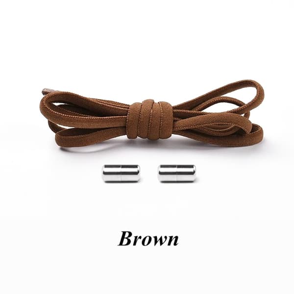 Praktiska Elastiska Skosnören Brun