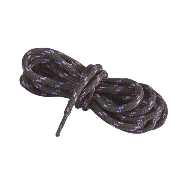 Regatta Great Outdoors Unisex Patterned Replacement Shoe/Boot Laces Black/Pluto 150cm