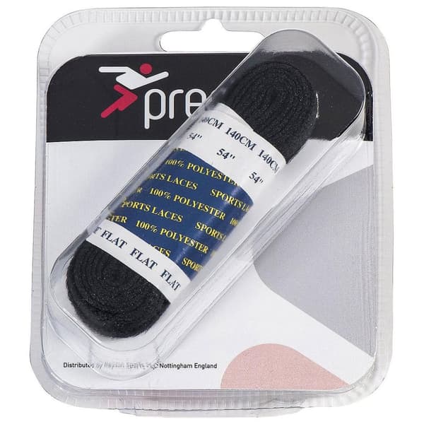 Precision Flat Shoe Laces Black 180cm