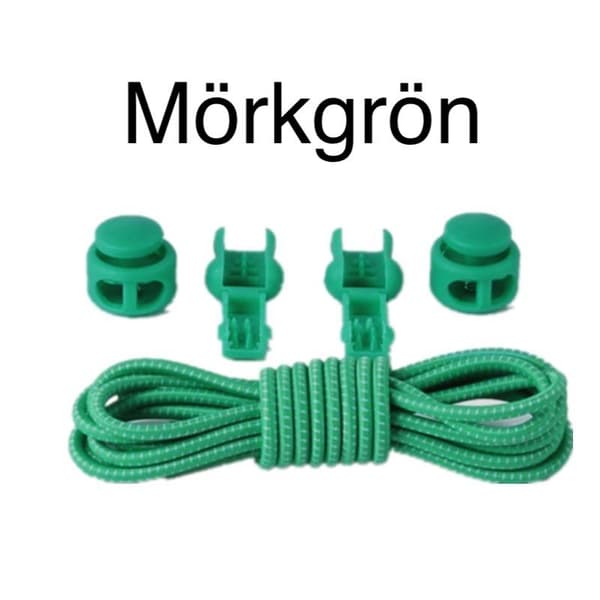Elastiska Skosnören (Inklusive Dragsko)