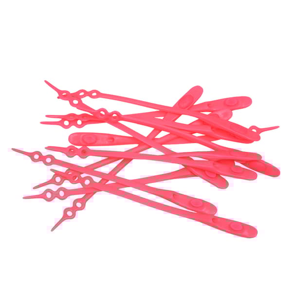 Smidiga 14-Pack Silikon Skosnöre