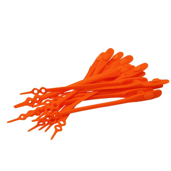 Smidiga 14-Pack Silikon Skosnöre