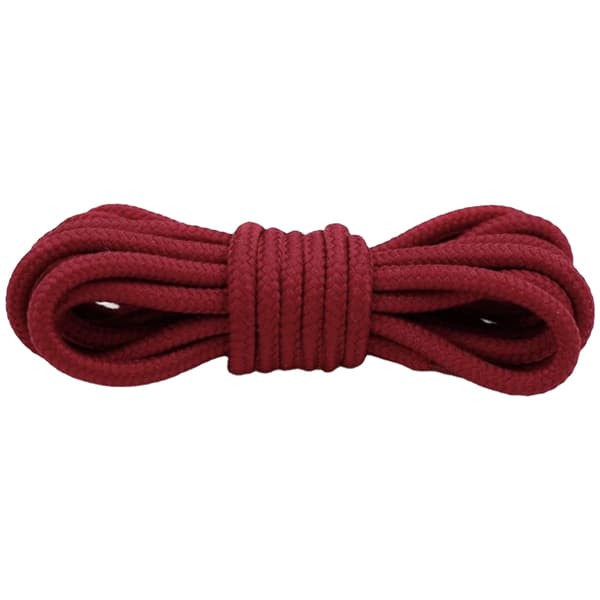 1-Par Hållbara Polyester Skosnören (0.7M/0.9M/1.2M/1.5M) Vinröd Vinröd, 1.5M