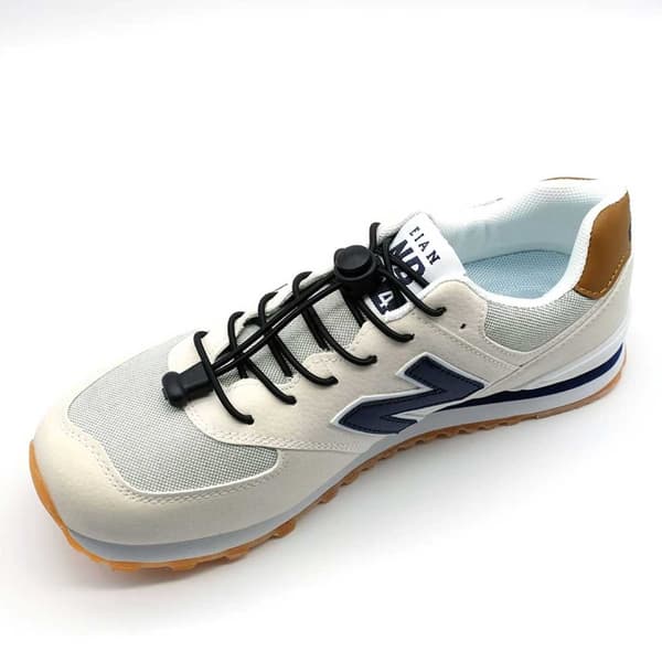 Elastiska Skosnören (Inklusive Dragsko) – No Tie Shoelaces – Svart