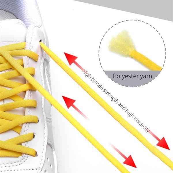Knytfri elastiske skolisser - One size -