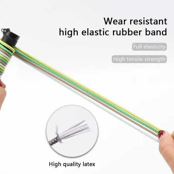 1-Par Elastiska skosnören med dragsko - Flexibel - Justerbar