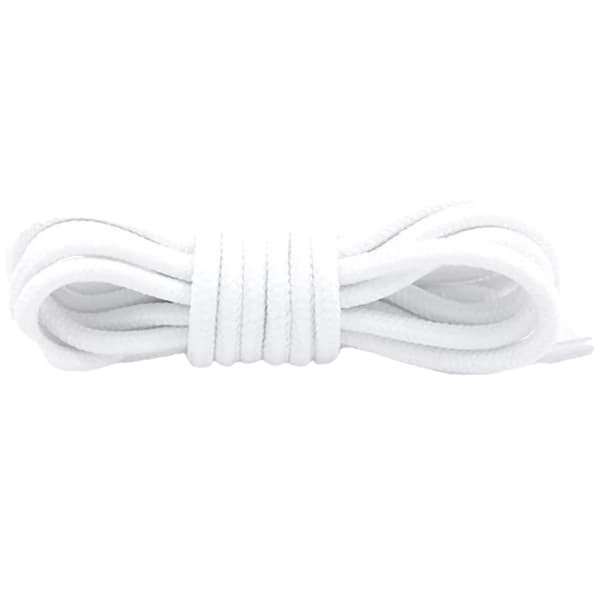 Slitstarka Skosnören i Polyester (0.7M/0.9M/1.2M/1.5M) Vit Vit, 1,2m