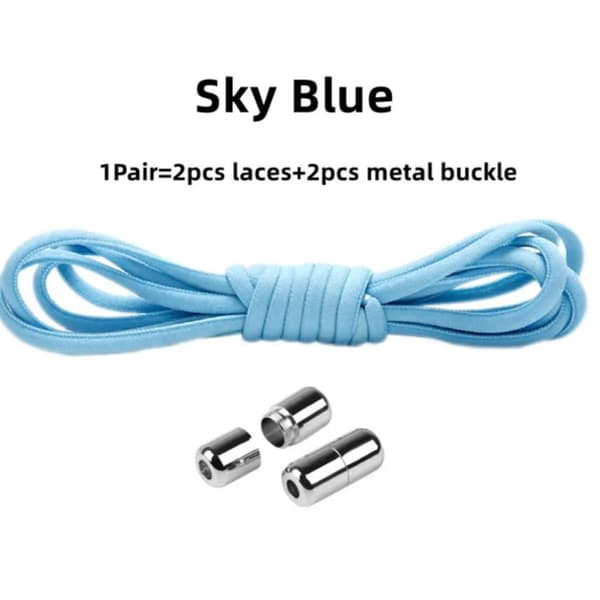 Knytfria Elastiska Skosnören - One size -