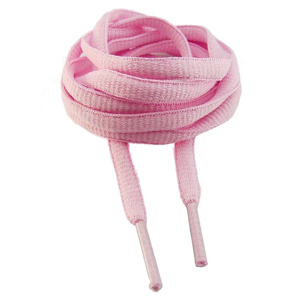 Skosnören - Runda - Ovala [160 cm] - Flera färgval Rosa One-size