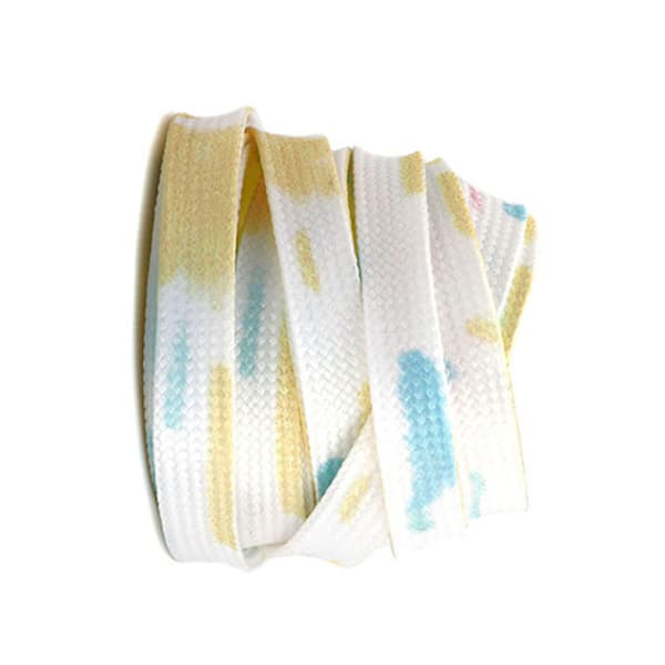 INF Platta Skosnören med Tie-Dye Tryck, 2 par