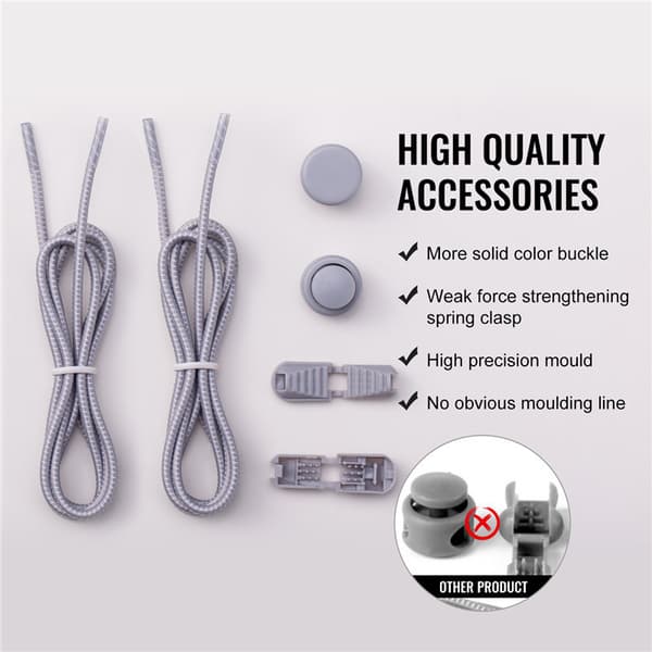 INF No-tie elastiske skolisser