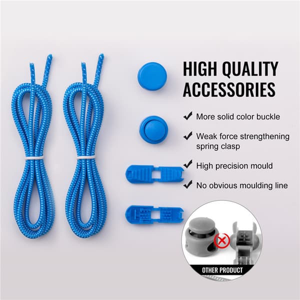 INF No-tie elastiske skolisser