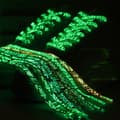 Miniatyrbillede 3 af 4: INF Glow-in-the-Dark snørebånd