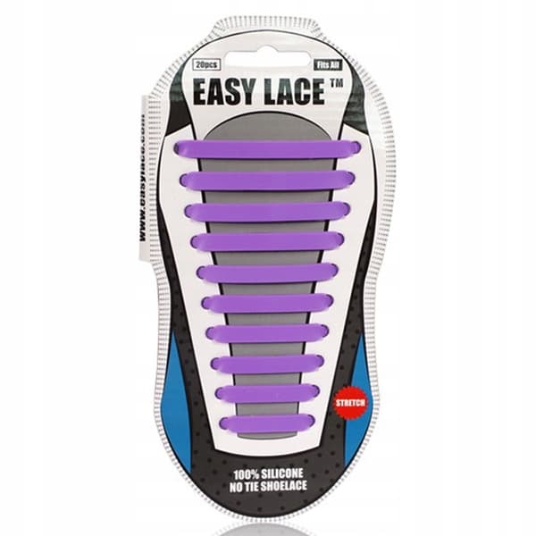 Silikoniset kengännauhat ilman sitomista, 12 väriä Easy Lace