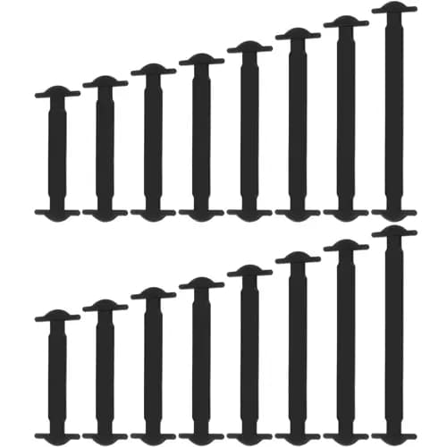Silikonsnören - set med 16 st. 19933