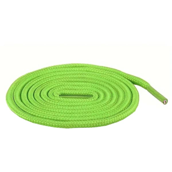 Kengännauhat lenkkareihin - Pyöreät [120 cm] - Useita värivaihtoehtoja Vihreä One-size