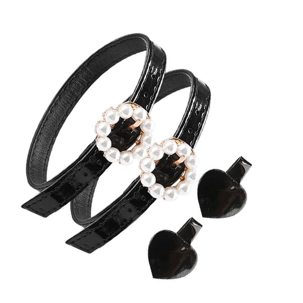 INF Pearl Shoe Spännen för klackar, Anti-Slip Shoe Clips 0