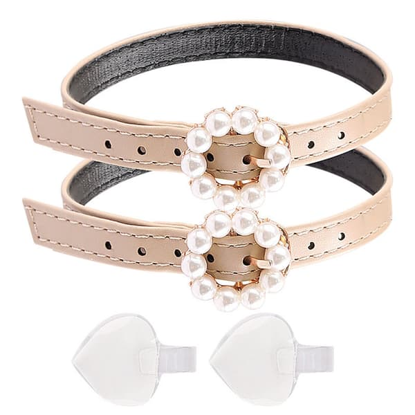 INF Pearl Shoe Spännen för klackar, Anti-Slip Shoe Clips 0