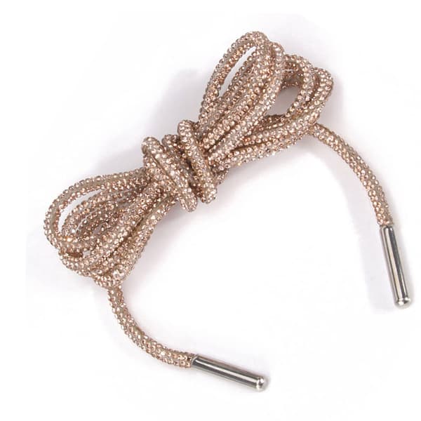 INF Rhinestone skolisser Bling Crystal Diamond skolisser til joggesko