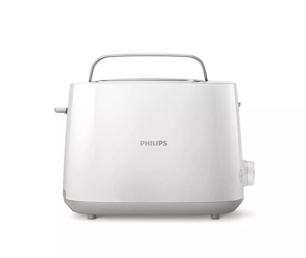 PHILIPS Tosteris, 830 W (balts)