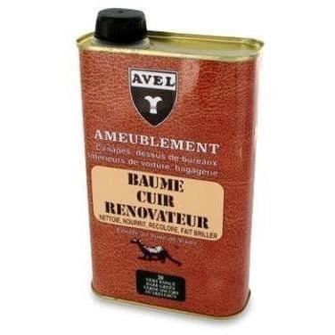 Flytande läderrenoveringsbalsam - ljusbrun färg - 500 mL