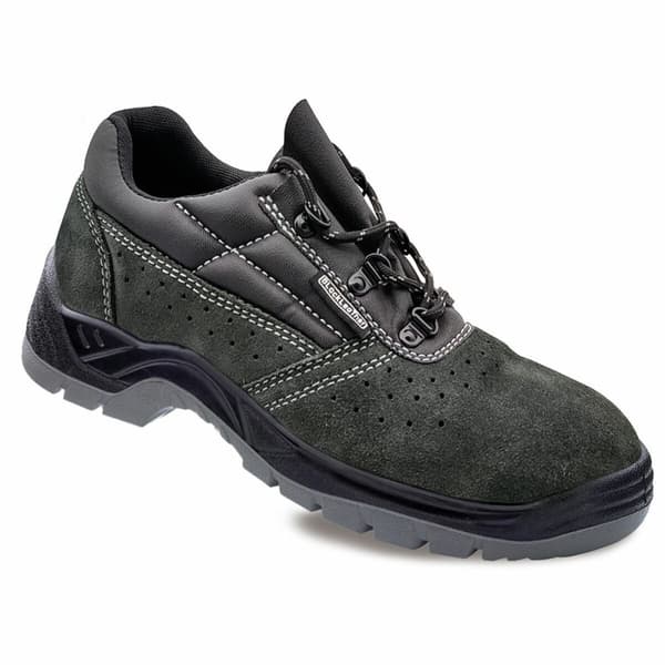 Turvakengät s1p src Blackleather Sametti Harmaa - 39