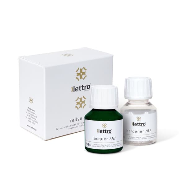Lettro Redye Set färg för renovering av naturligt och syntetiskt läder