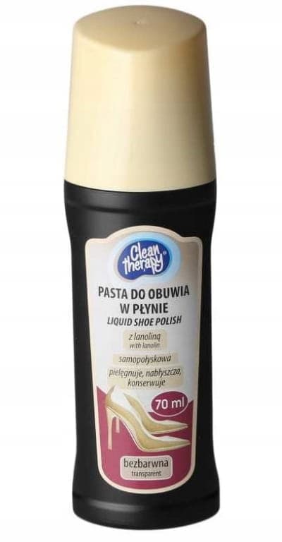 Flydende skocreme, farveløs, 70 ml, vandfast, blank