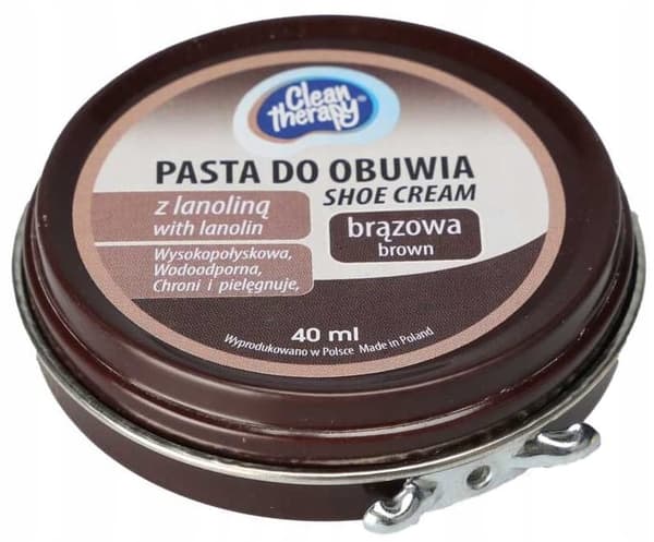 Brun skocreme 40 ml vandfast